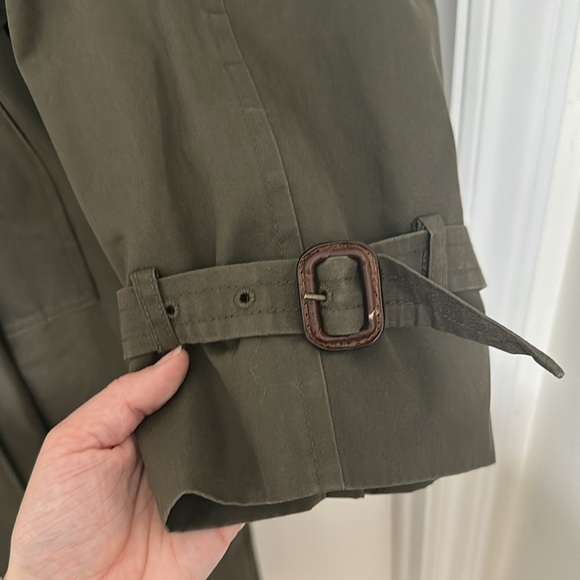 KENNETH BARNARD | Vintage Green Trench - Picture 5 of 10
